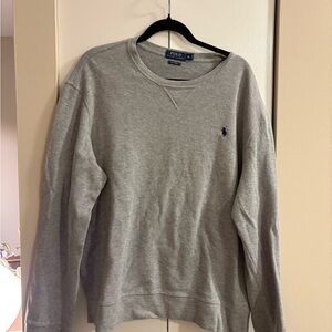 Ralph Lauren Classic Gray Crewneck Sweater